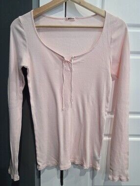 LAmade Women's Pink Long Sleeve Top
